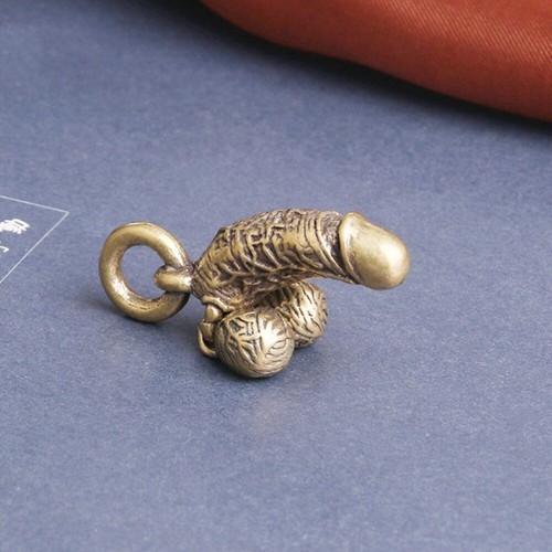 Creative brass male penis - creative,