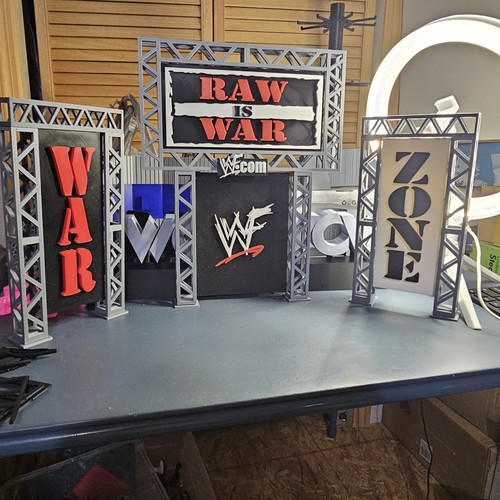 Wwe mattel raw war attitude - raw,